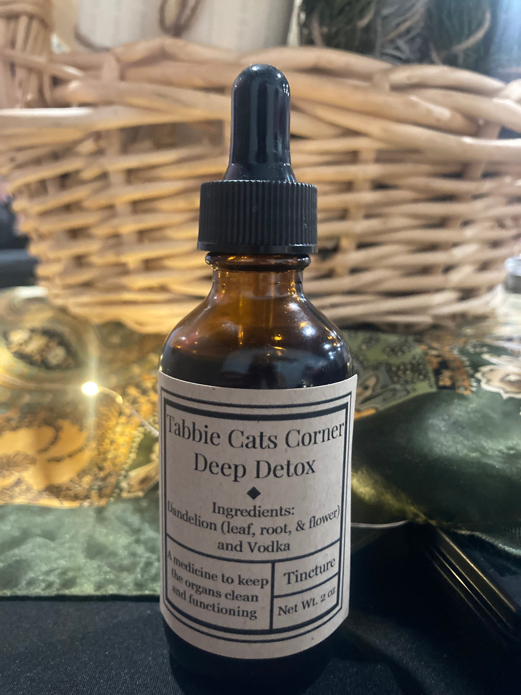 Deep Detox Tincture(back in stock next spring)